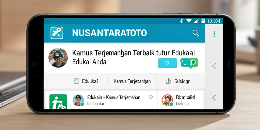 Tampilan antarmuka NUSANTARATOTO yang sederhana dan mudah digunakan.