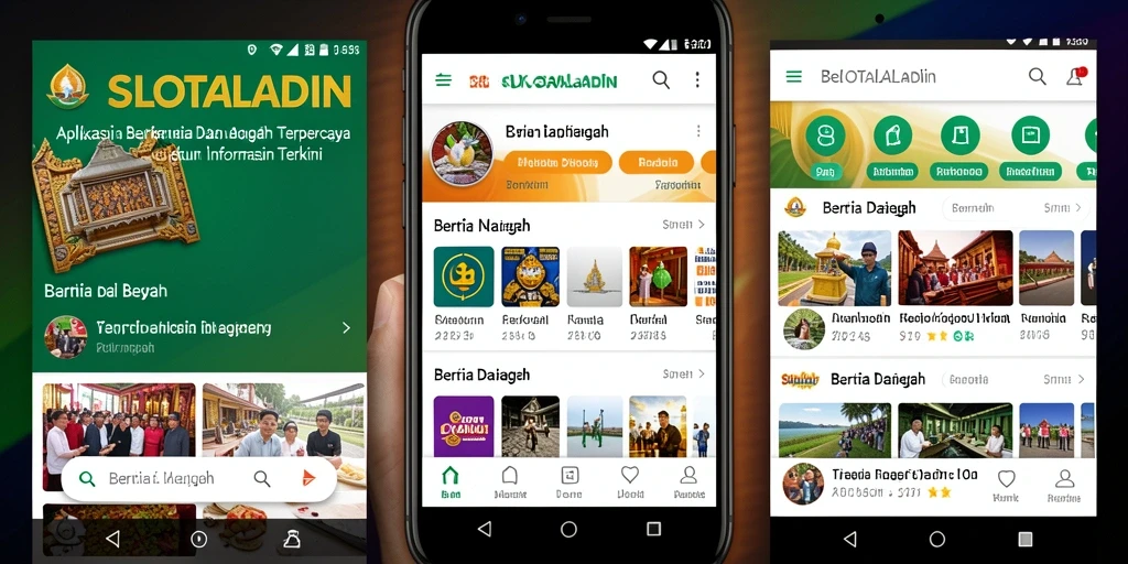 Tampilan antarmuka utama SLOTALADIN yang informatif dan mudah digunakan.